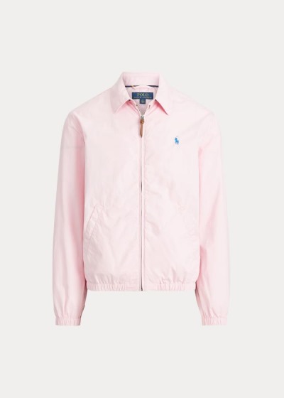 Chaquetas Polo Ralph Lauren Hombre Rosas - Bayport Cotton - DFMEH7542